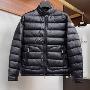 Moncler Black Puffer Jacket for Women